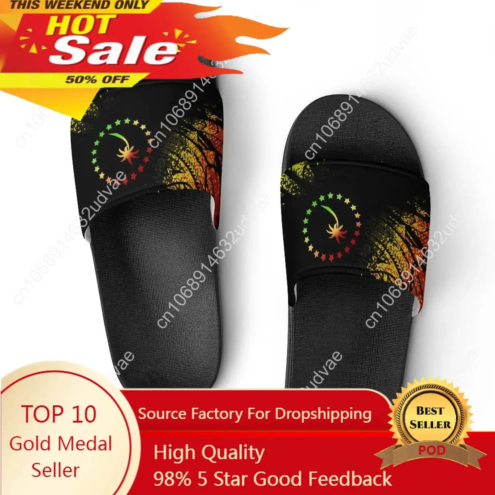 Chinelos de tribo tradicional havaiana para homens e mulheres, sandálias de praia, chinelos de banheiro, adulto Home Indoor, impressão personalizada, verão