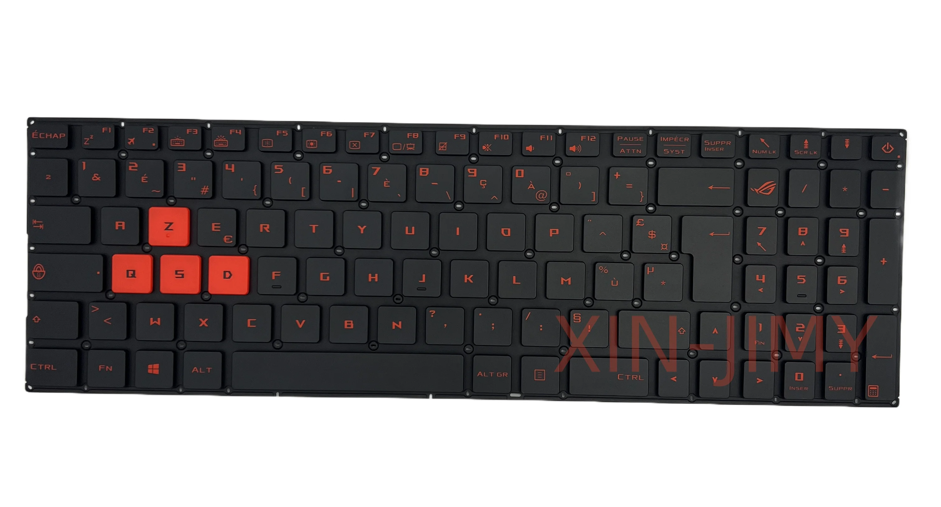 French Backlit Keyboard For Asus ROG Strix GL702 VT GL702VM GL702VS GL502 VM GL502VS Gaming Laptop Red Keycap