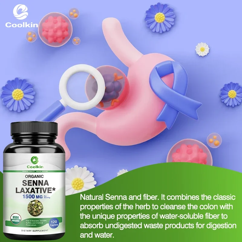 Senna Capsules - Intestinal Cleansing and Detoxification, Digestive Health, Relieves Constipation and Bloating - Image 4