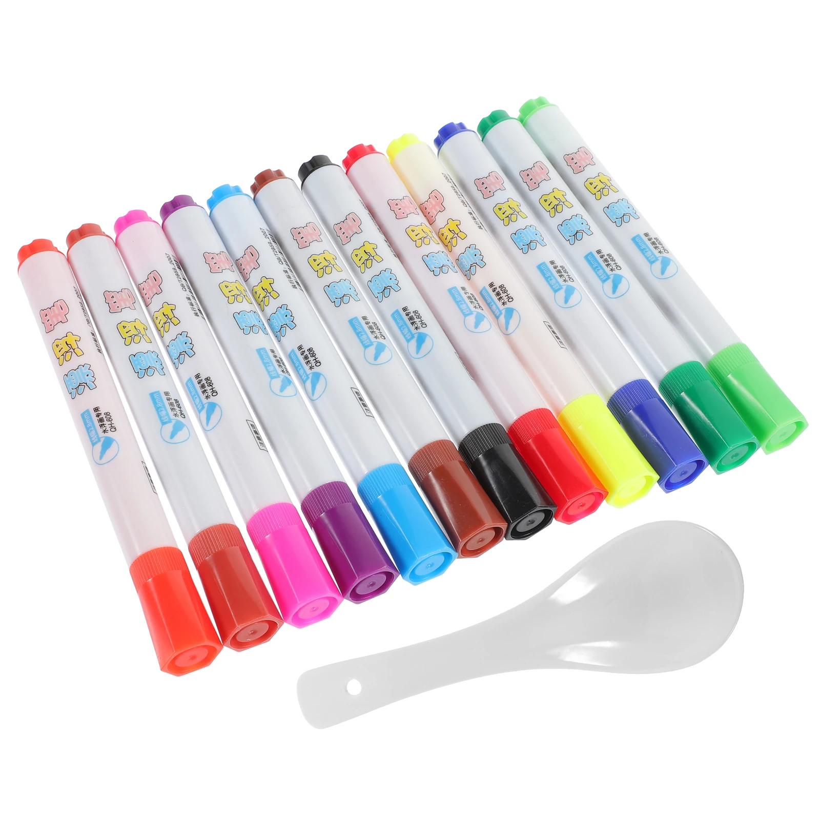 

1 set 1 Set Whiteboard Markers Smooth Graffiti Pens For School Office Home Classroom Stationery Supplies Waterproof Long