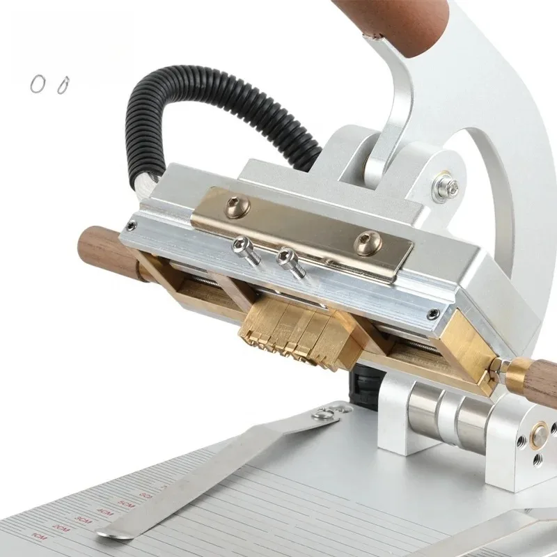 

Stamping Machine Key Rings Embossed Gold Mark Bronzing Machine Customized Letters Hot Foil Stamping Maine For Leather