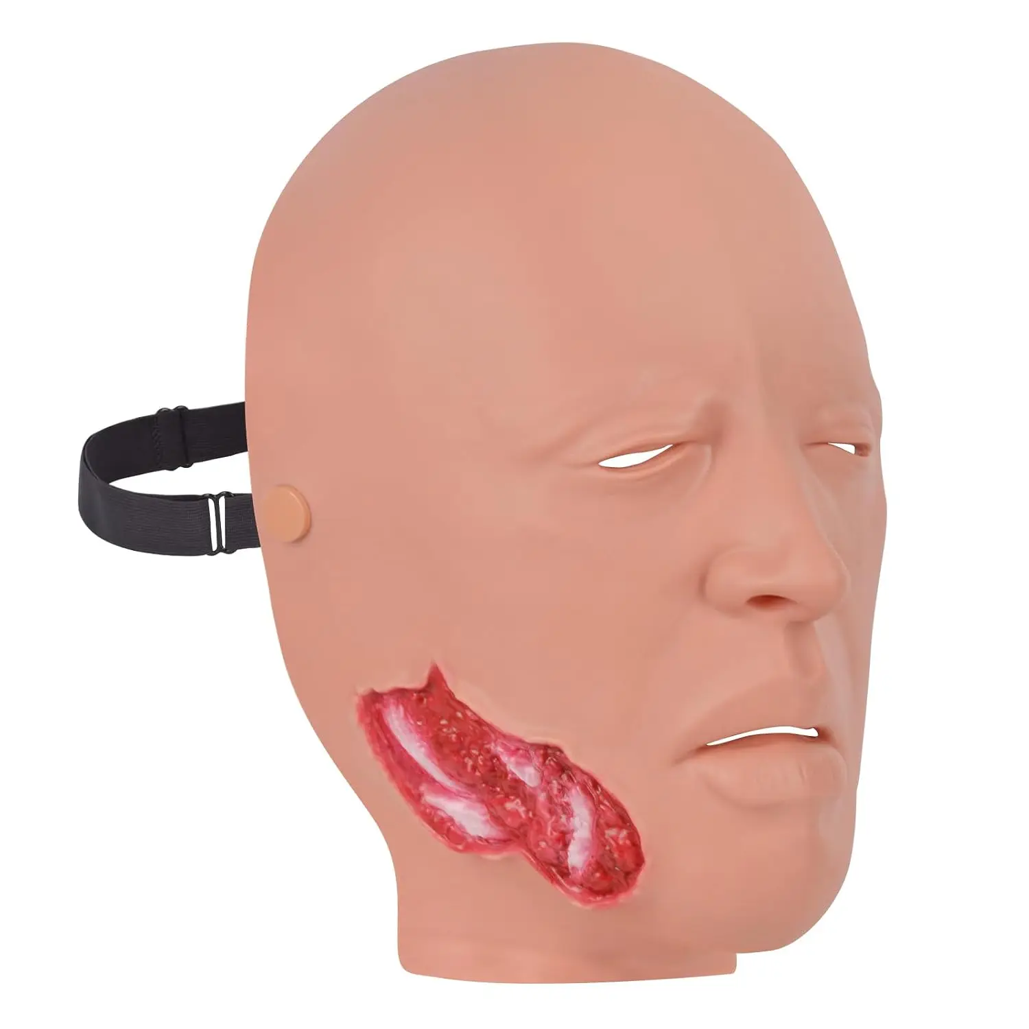 Bleeding Face Pathology Model Wearable Facial Mild Smallpox Trauma Model Simulation Wounds Care for Medical School Education