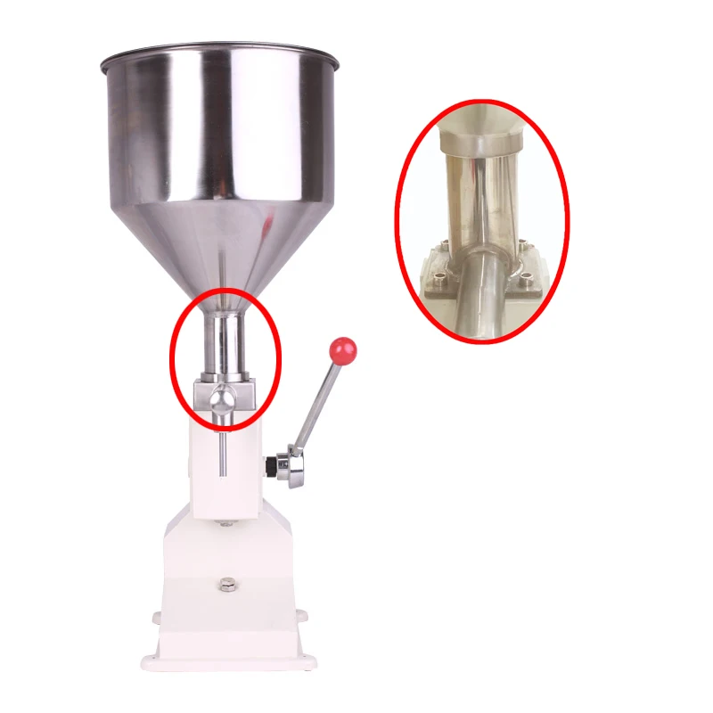 A03 Manual Cream Honey Filling Machine Cosmetic Liquid Shampoo Oil Paste Potatoes sauce Bottle Filler