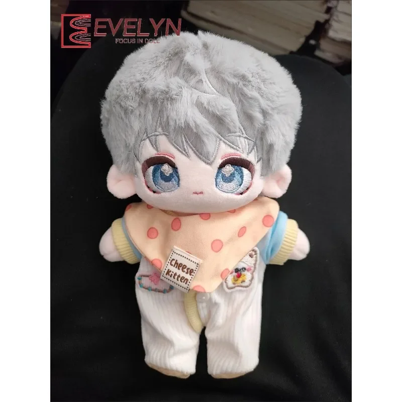 Evelyn（Doll）Trendy Dressing Game DIY 20cm Cotton Toy Clothes Fashion Casual jumpsuit Suit Replacement Outfit Love and Deepspace