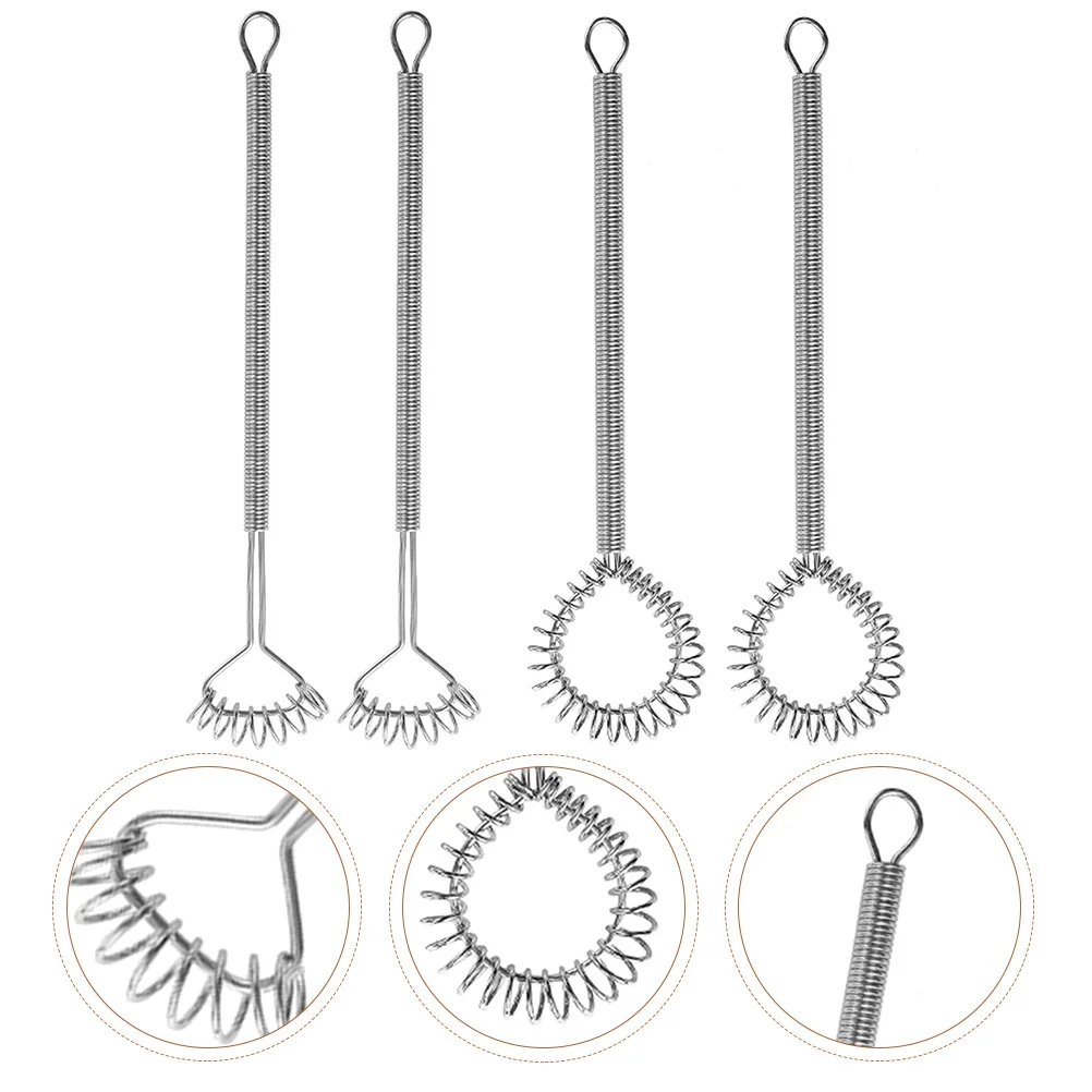 4 قطعة خفق الربيع خلاطات البيض اليدوية خفيفة الوزن أدوات المطبخ الخبز صلصة الكوكتيل اثارة اكسسوارات لوازم الطبخ