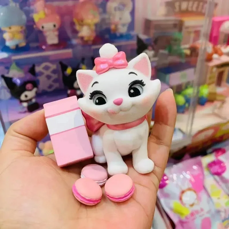 Miniso Disney Lucifer Marie Cat Blind Box Figurka Kawaii Anime Tajemniczy Niespodzianka Pudełko Zabawki Puszysty Kot Zgadnij Torba Zabawki Prezenty Świąteczne