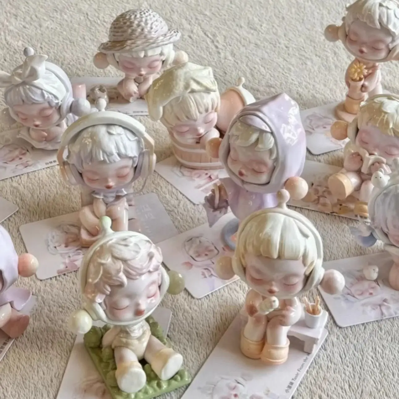 

Skullpanda The Warmth Series Original Blind Box Mystery Box Guess Bag Toys Doll Cute Anime Figure Desktop Ornaments Collection