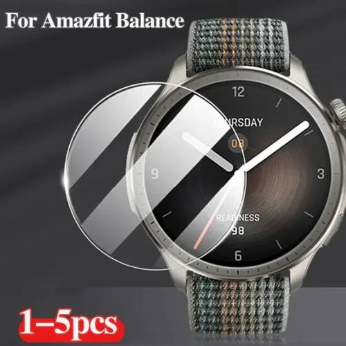 Protector de pantalla para Amazfit Balance, película de vidrio templado para Amazfit GTR 42mm 47mm, Protector de pantalla de reloj inteligente, 9H, película 2.5D