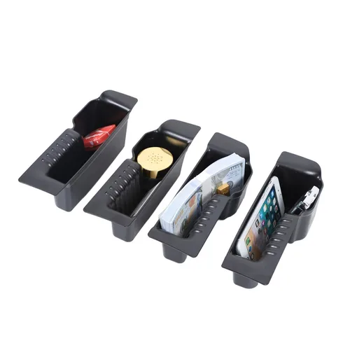 Imagen 2 del producto Caja de almacenamiento lateral de puerta de TPE para Ford Maverick 2022+, accesorios de coche, caja organizadora de inserción de almacenamiento de puerta