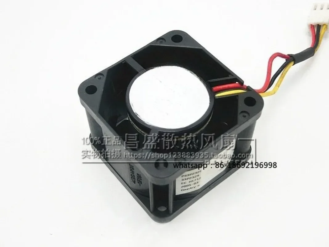 4CM Large Air Volume Fan 12V4028 Double Ball Switch Cooling Fan Pressurization