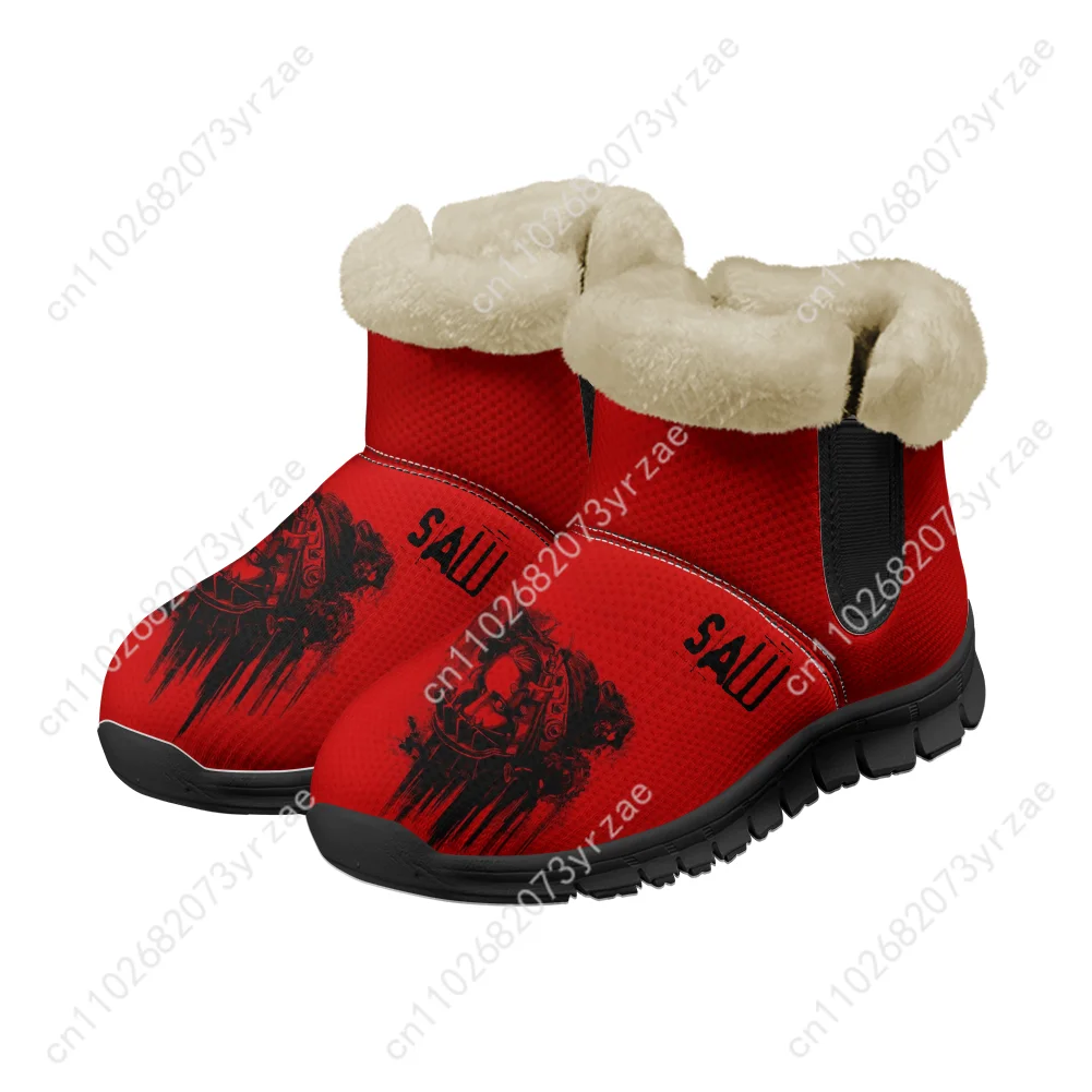 Botas de nieve Saw, botas cálidas para hombre y mujer, zapatos para adolescentes, zapatillas ligeras informales Fanshion de alta calidad, calzado hecho a medida