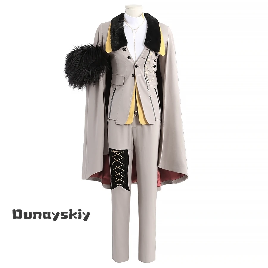 綾巻リンネ/ヒメル/大川琥珀/椎名ニキ コスプレ 大人用コスチューム ハロウィン 変装 ロールプレイング コミック アンサンブルスターズ XS-2XL