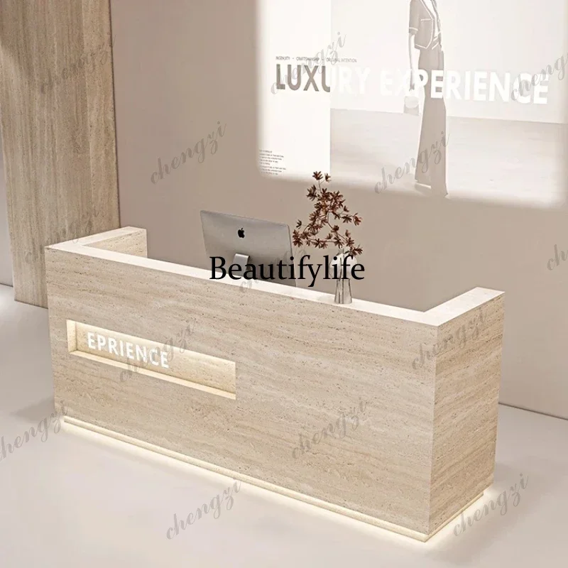 A139 church pulpit reception beauty salon office desk counter forshop pulpitfront guidance desk beauty salon counter office furn