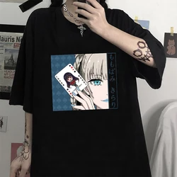 Japanese Anime Kakegurui Summer Casual Loose Man Woman Streetwear T-Shirt