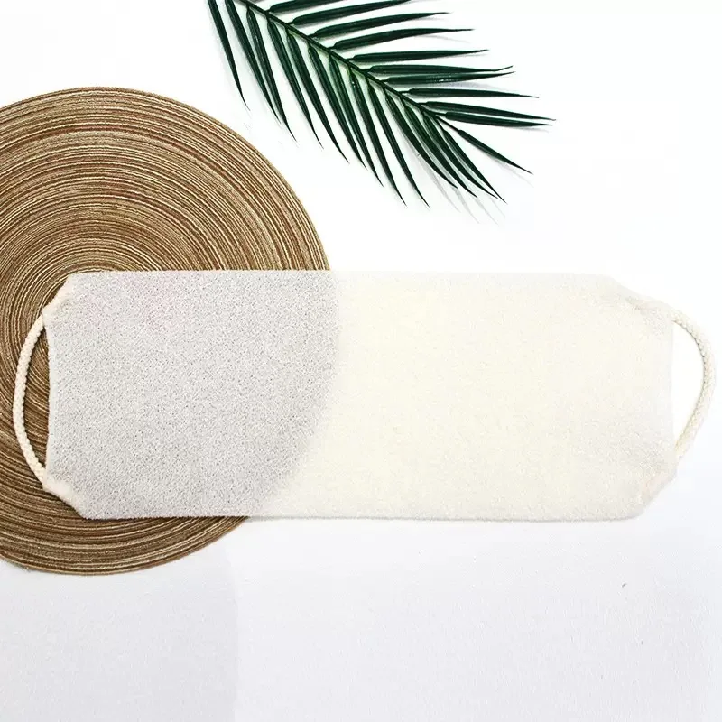 Hoge Elasticiteit Frosted Lange Douchehanddoek Douche Lichaamsborstel Baden Massage Terug Lichaam Exfoliërende Badkamer Wasborstel Badgereedschap