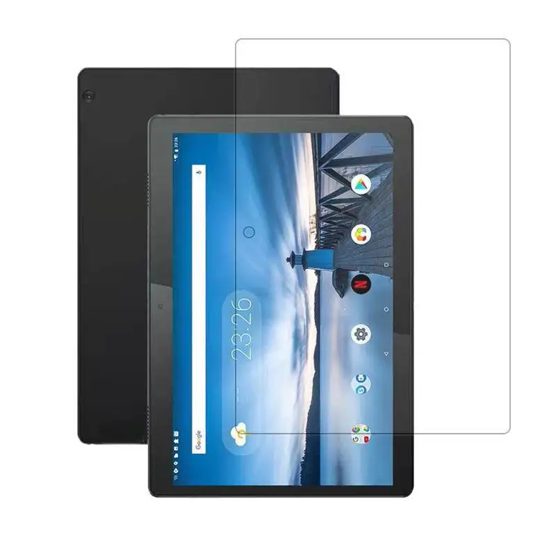 

BYT 9H Tempered Glass For Lenovo Tab 10.1 Inch M10FHD Rel X605FC/LC Tablet Anti Scratch Bubble Free HD Film(A piece)