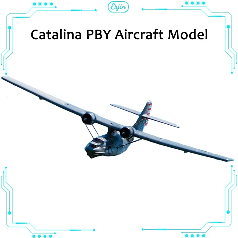 

Dynam Catalina Pby With A Wingspan Of 1470mm A Remote-controlled Seaplane V2 Fixed Wing Aircraft Model Gift