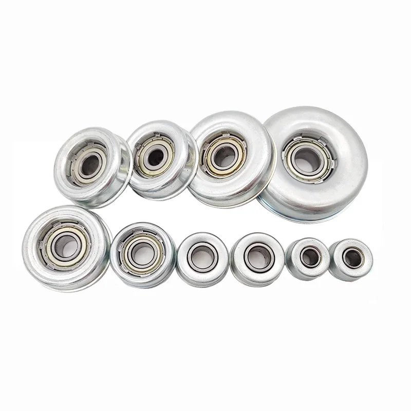 25/38/50/60/76mm Gravity Roller Conveyor Idler with Stamped Bearing Zinc Plated for Warehouse Logistics Line Replacement