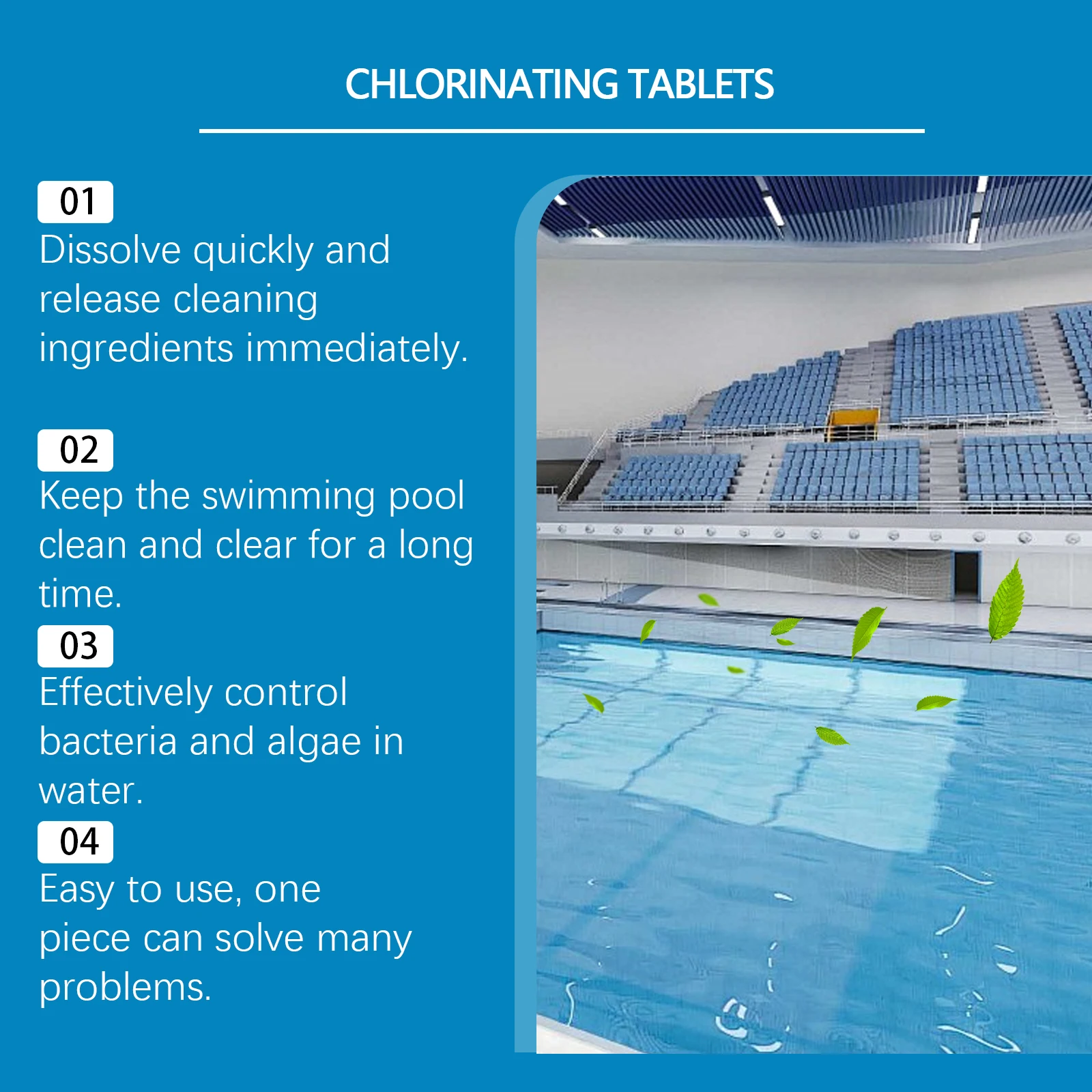 100G Tablet Effervescent Pembe - Water Purification Tablet ulasan dan harga