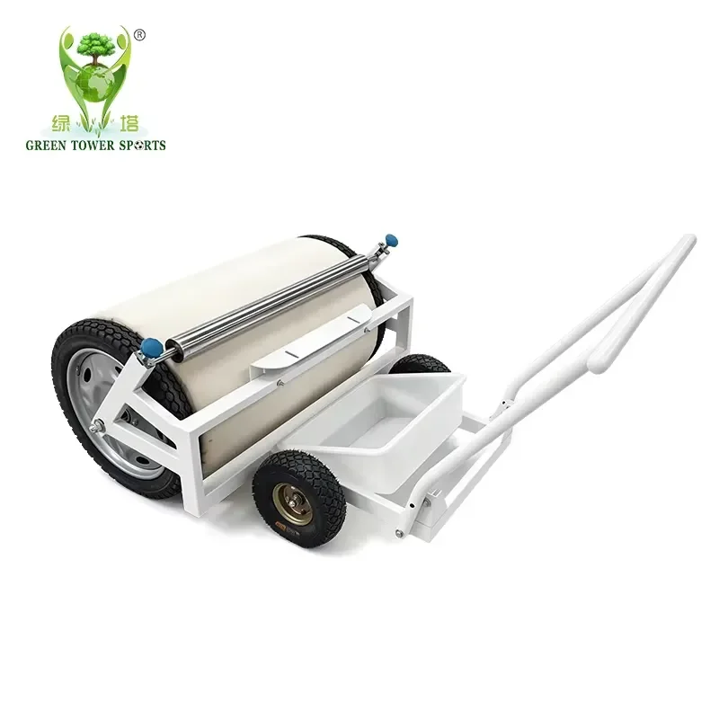 Professional Walk-behind Court Water Absorber Cart Sports Field Maintenance Equipment for Tennis & Pickleball Courts