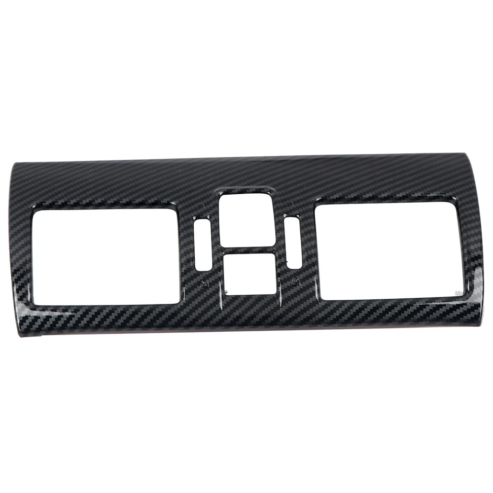 for Subaru WRX STI 2016-2021 Car Accessories Center Console AC Air Vent Cover Trim ABS Carbon Black 1pc  (Not Fit 2015 Model)