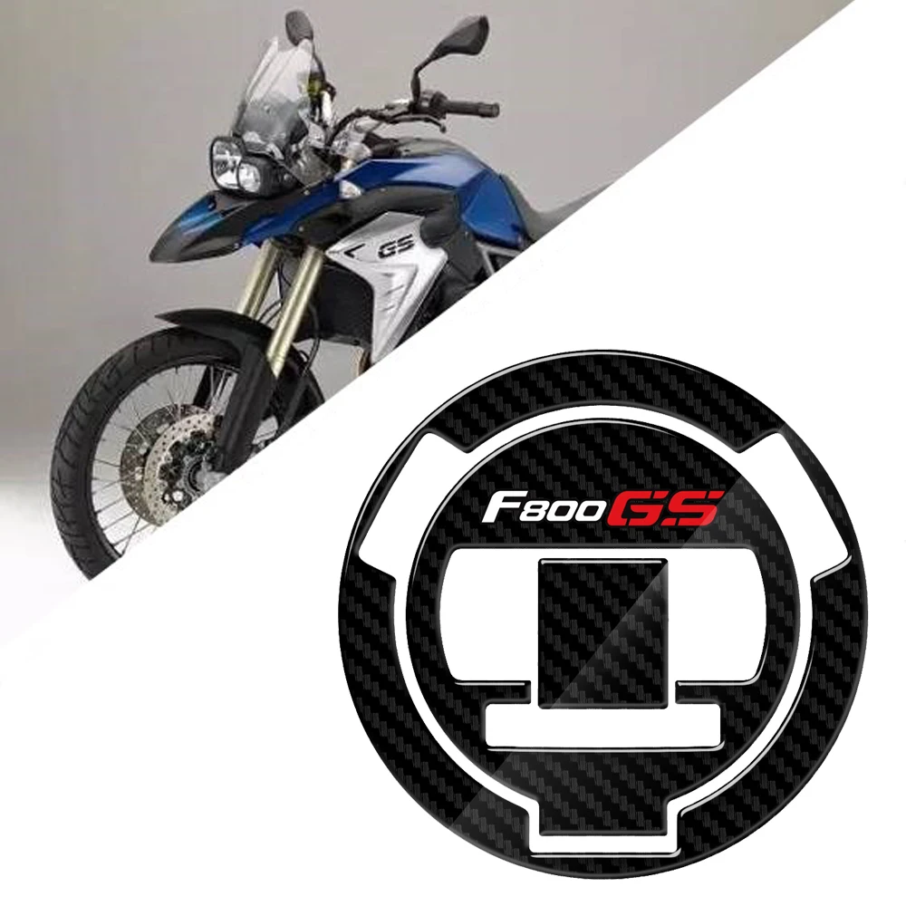 

F800gs Tank Cap Cover Pad Sticker Motorcycle Fuel Cap Protector Decals Case Carbon-look For F800GS F800 GS All Year