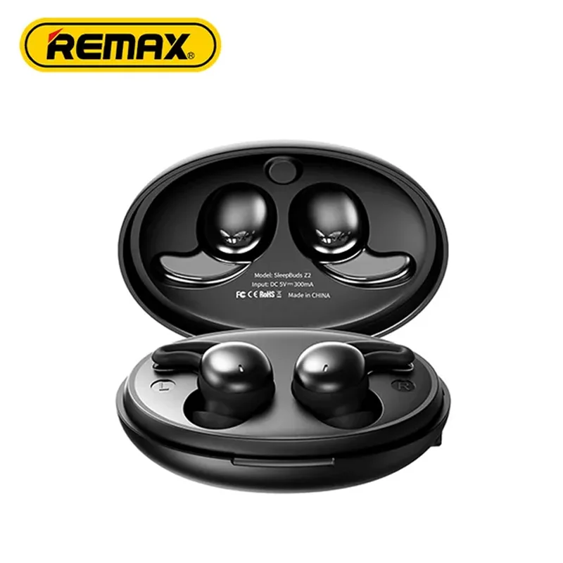 Remax SleepBuds Earphone True Wireless Music Earbuds Extraordinary Sound Bluetooth 5.3 Low Latency Soft Silicone Touch Control