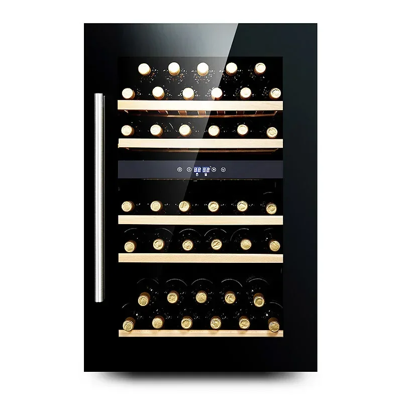 Red Wine Shelf Constant Temperature Wine Collection Cabinet Home Wine Cabinet Dual Temperature All Stainless Steel