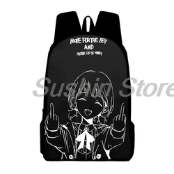 Girls Band Cry Merch Iseri Nina Cartoon Backpack Casual Daypack Women Men Rucksack Japanese Anime Packsack Travel Bag