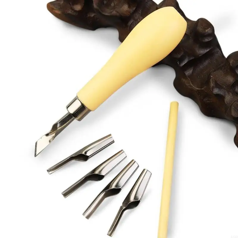 LX0D 2 Set Lino Cutting Tool Kits مجموعات قطع مشمع لنقش النحت