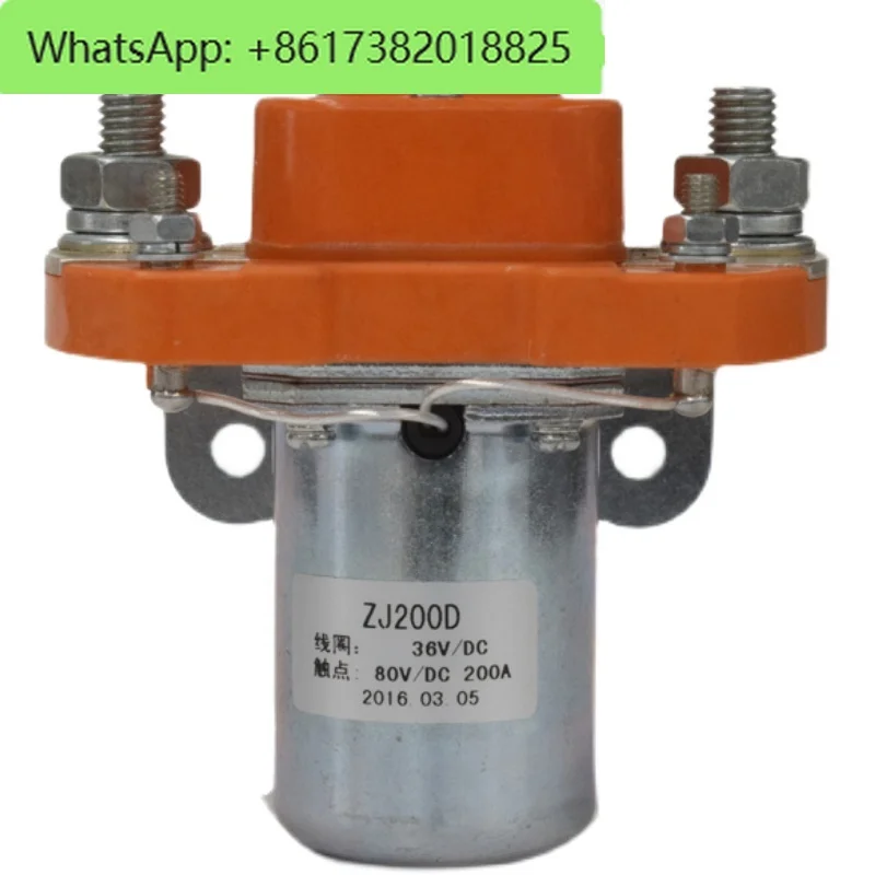 

DC contactor ZJ200D/24V ZJ400D/24V electric forklift washing truck relay