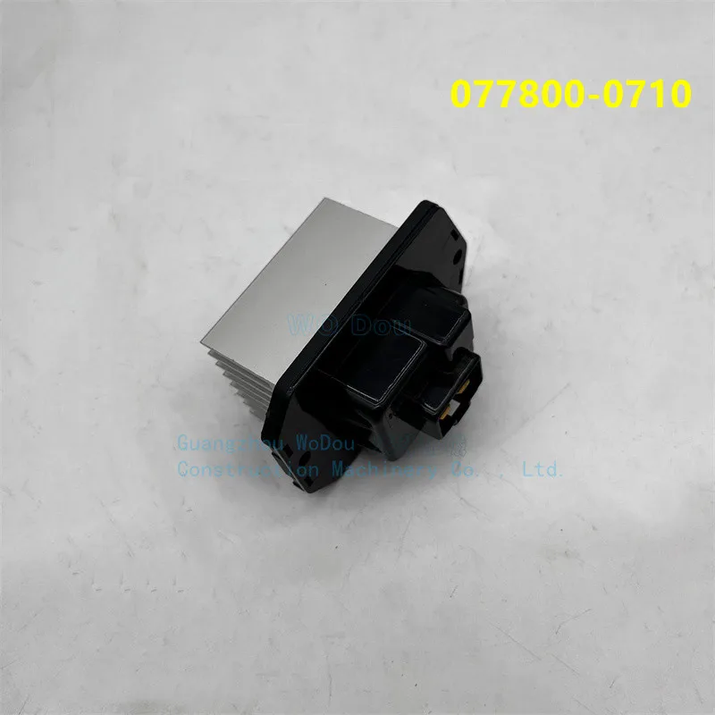 

Подходит для экскаватора Caterpillar 320D 313 329 330 336 349D регулятор скорости сопротивления вентилятора кондиционера 077800-0710
