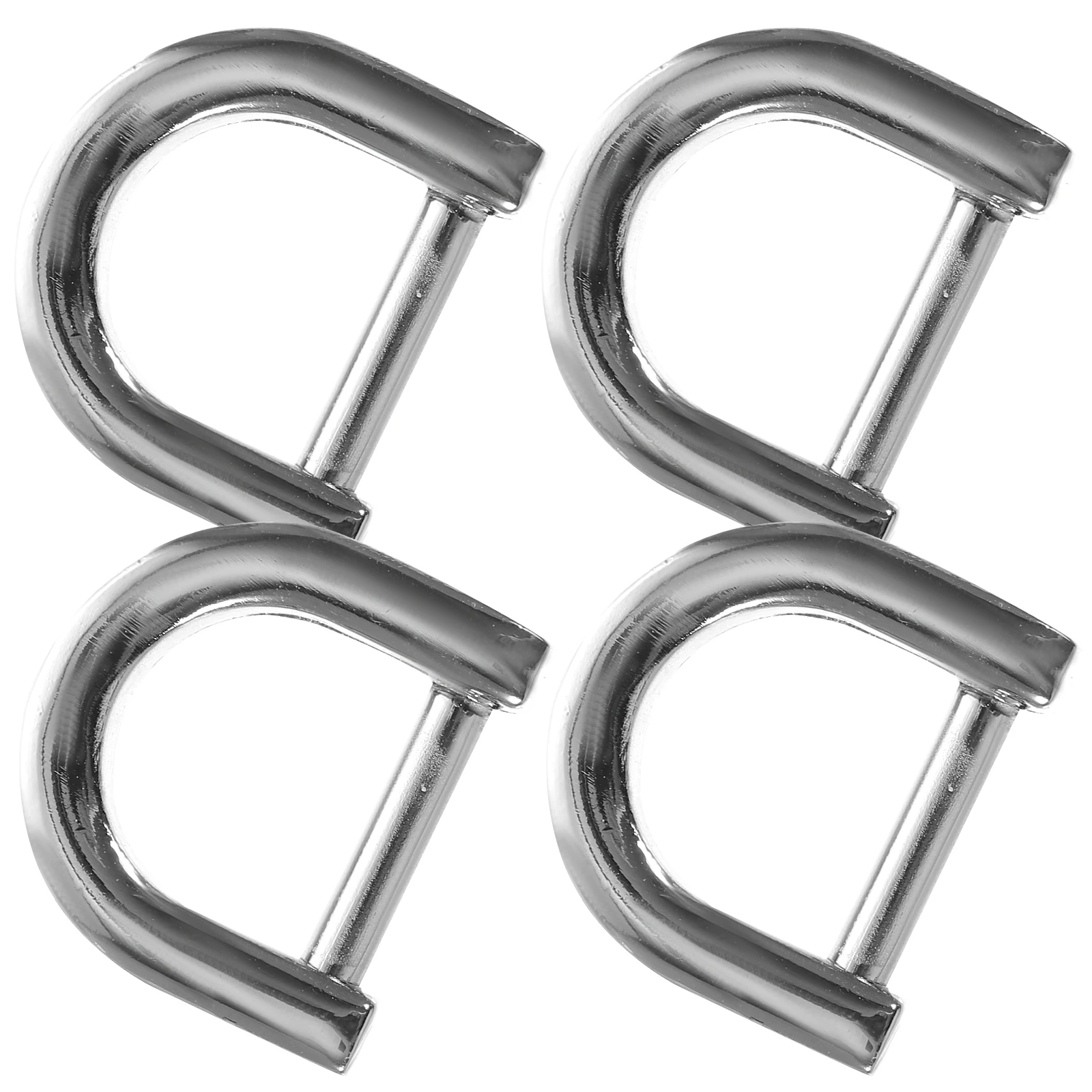 

4PCS D-Ring Zinc Alloy Buckle Bag Hardware Supplies for Belts Backpack Adjustable Straps Durability Easy Install