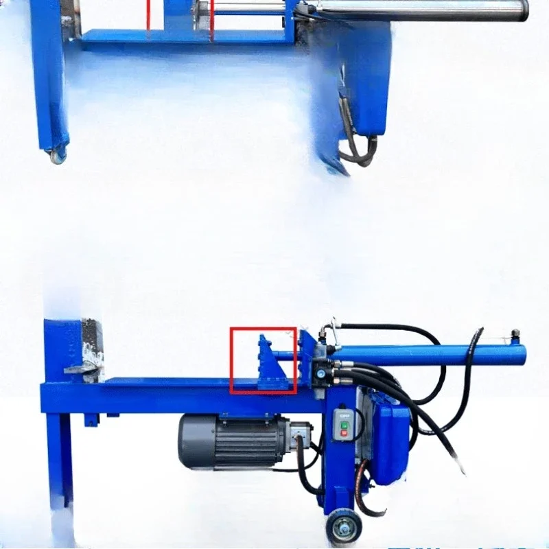 New electric firewood splitting artifact Automatic hydraulic firewood splitter Wood splitter