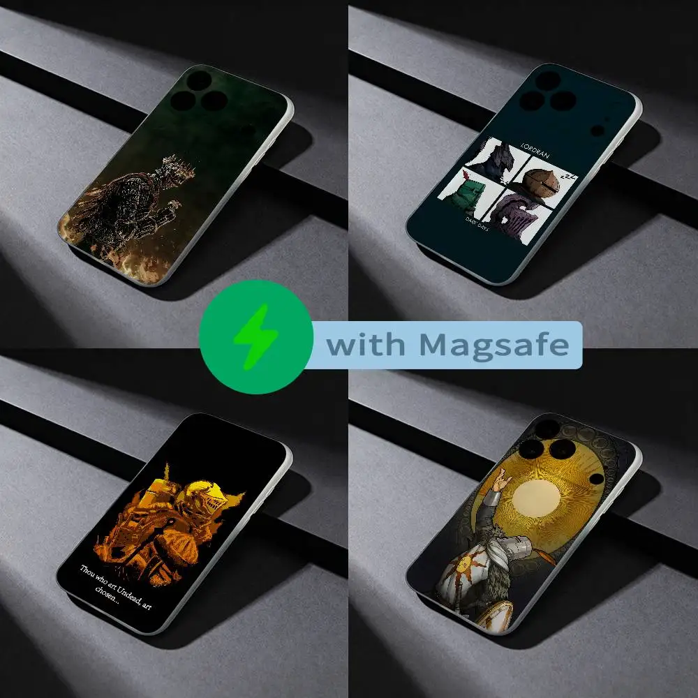 

Game D-Dark Souls 3 Phone Case For iPhone 17,16,15,14,13,12,X,XS,Pro,Max,Plus,E,Air,Mini with Magsafe Magnetic Frosted Clear