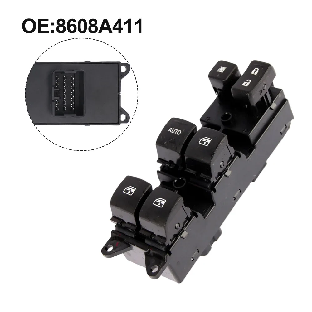 

Car Front Left Window Control Switch 8608A411 For Mitsubishi For Outlander 3 PHEV 2013-2018 Only For LHD Interior Accessories