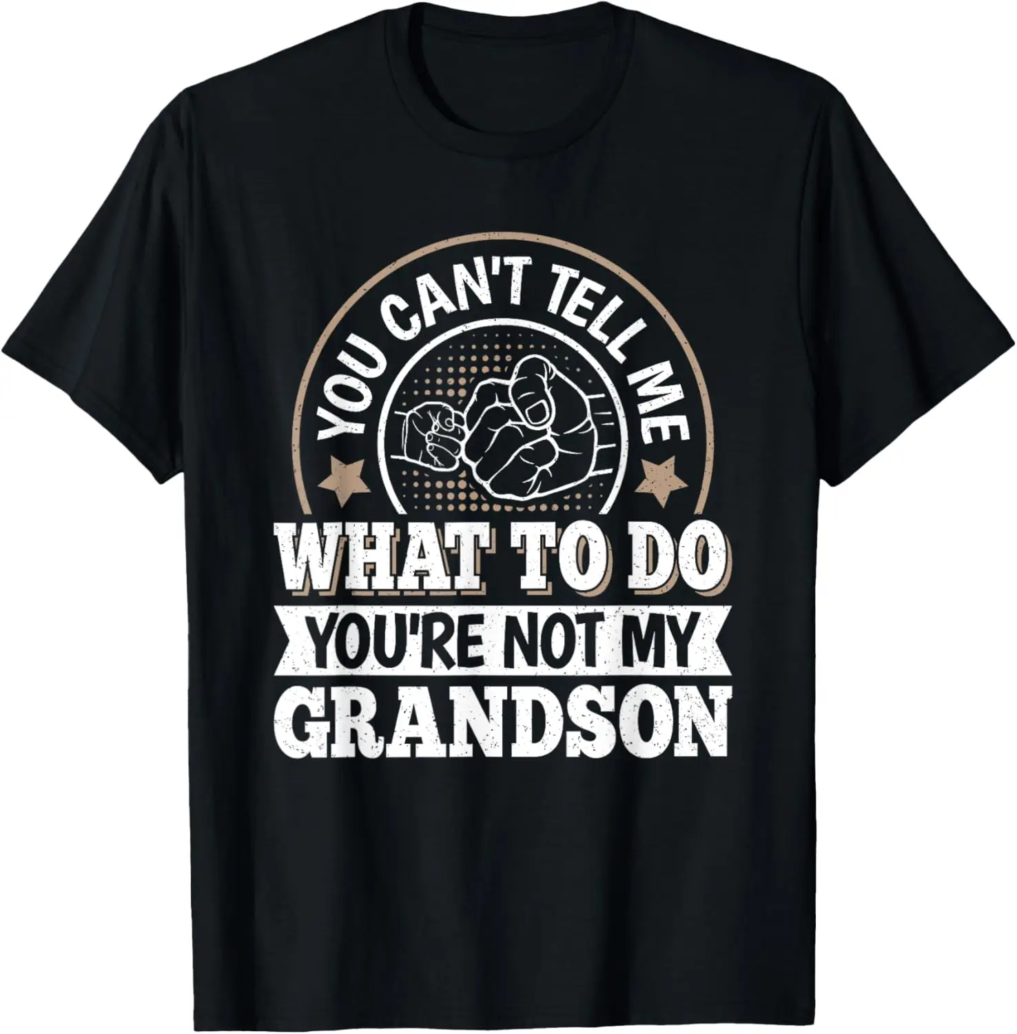 Funny Grandpa Grandson Saying Graphic Vintage T-Shirt