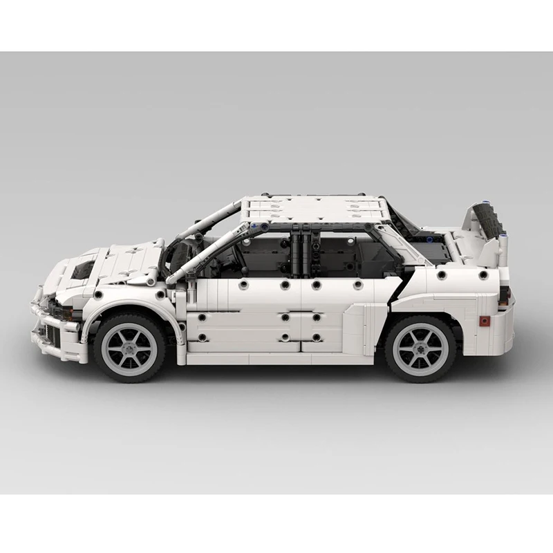 Champion Speed Cars Moc Bausteine Evolution VIII Sportwagen Modell Technologie Modulares Blockspielzeug DIY Montage Weihnachtsgeschenk