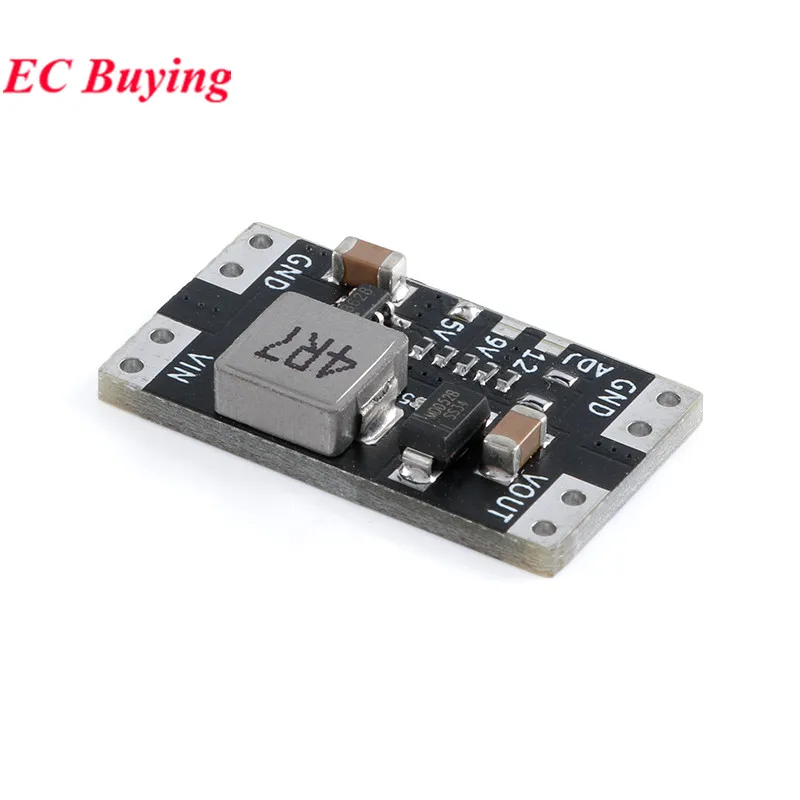 5Pcs/1pc XL3608 5V 9V 12V 2A Mini DC-DC Step Up Booster Switching Power Supply Module Switch Board 2.5V-11.5V Input Voltage