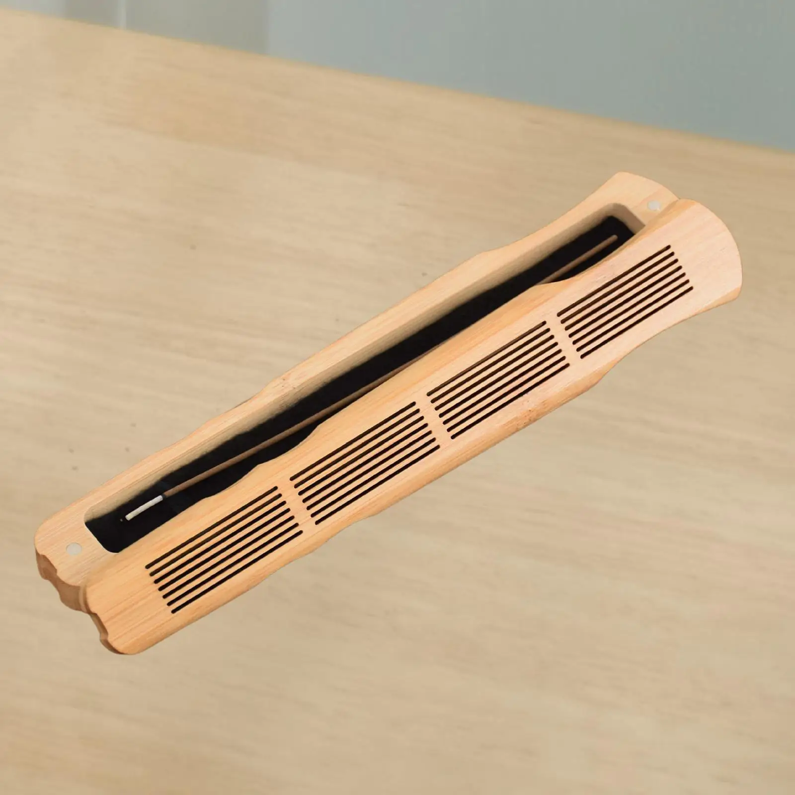 Incense Tray Incense Storage Case Multifunctional Polished Housewarming Gift Sturdy Incense Burner Holder Box for Living Room