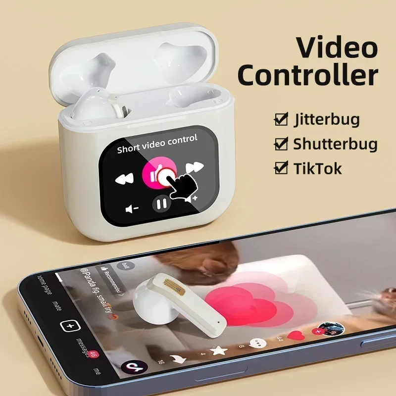 MP3 Scherm touch Bluetooth oortelefoon APP bericht herinnering bellen video schakelen inkomende oproep beantwoorden rapportnaam