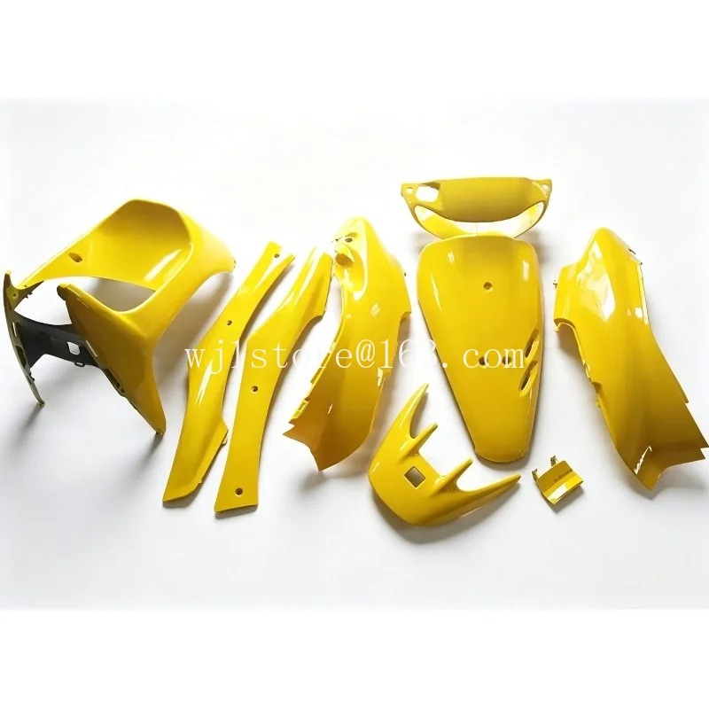 Full Body Replacement Fairings for DIO50 ZX34/35, Painetable Solid Color Shell Panels for Custom Paint，Suitable for  DIO