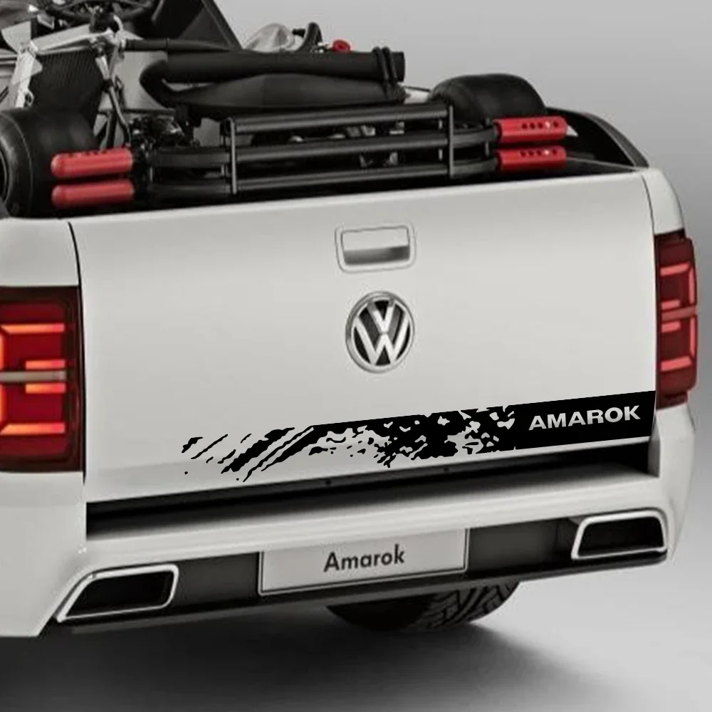 

Наклейка на заднюю дверь автомобиля, виниловые декоративные наклейки, аксессуары для автотюнинга, украшение для VW Volkswagen Amarok V6
