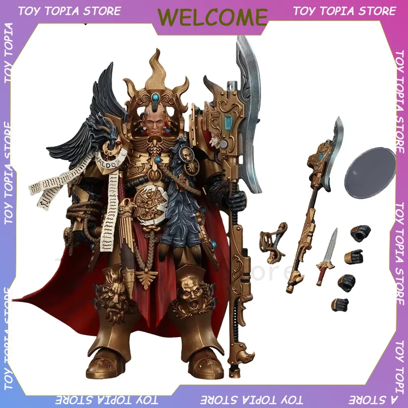 JOYTOY Warhammer 30K 1/18 Legio Custodes Constantin Valdor Captain-General of The Legio Custodes Model Figurine Action Figure