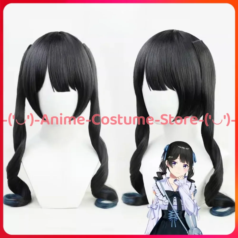 

NIJISANJI VTuber Президент Цукино Мито Джирай Кэй наряд косплей парик аниме персонаж Хэллоуин карнавал вечерние парики синтетические волосы