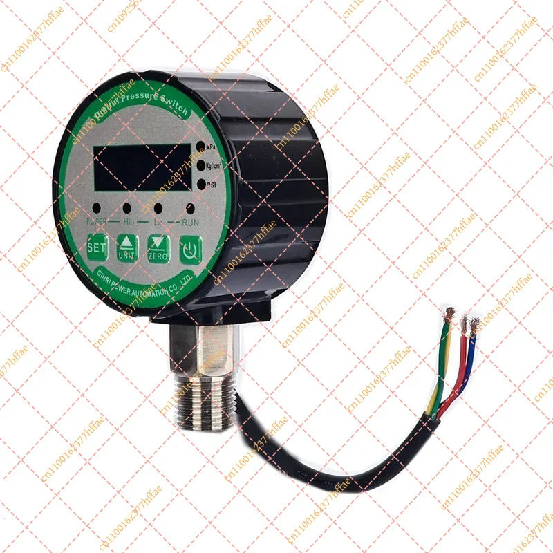 DPR-S80S Digital Pressure Switch Controller, Intelligent Electric Contact Gauge for Water Pump & Air Compressor