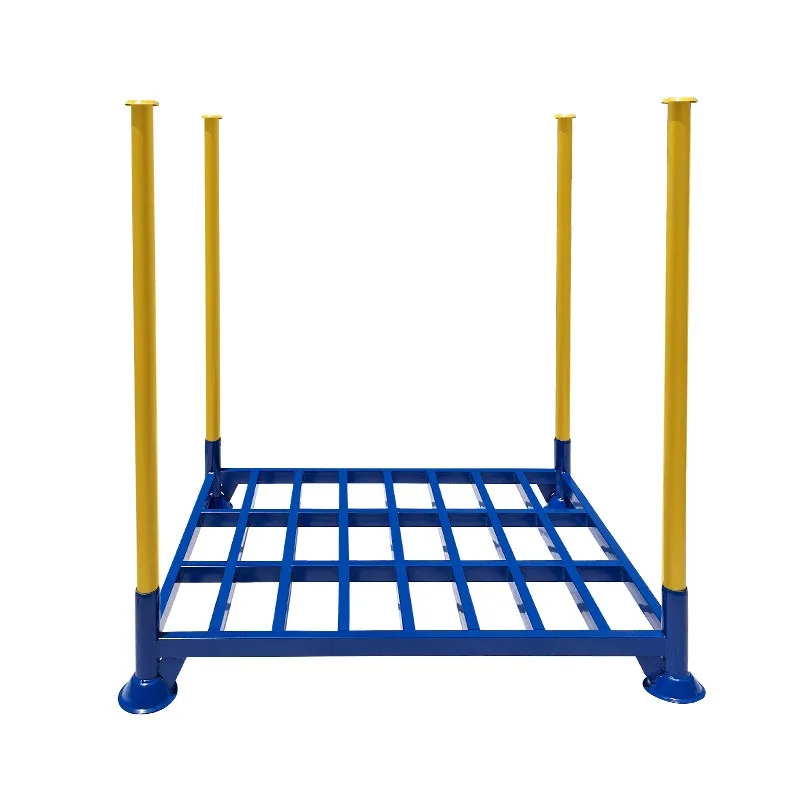 Cold-rolled steel stacking with inserted tube racks, furniture cold storage stacking racks