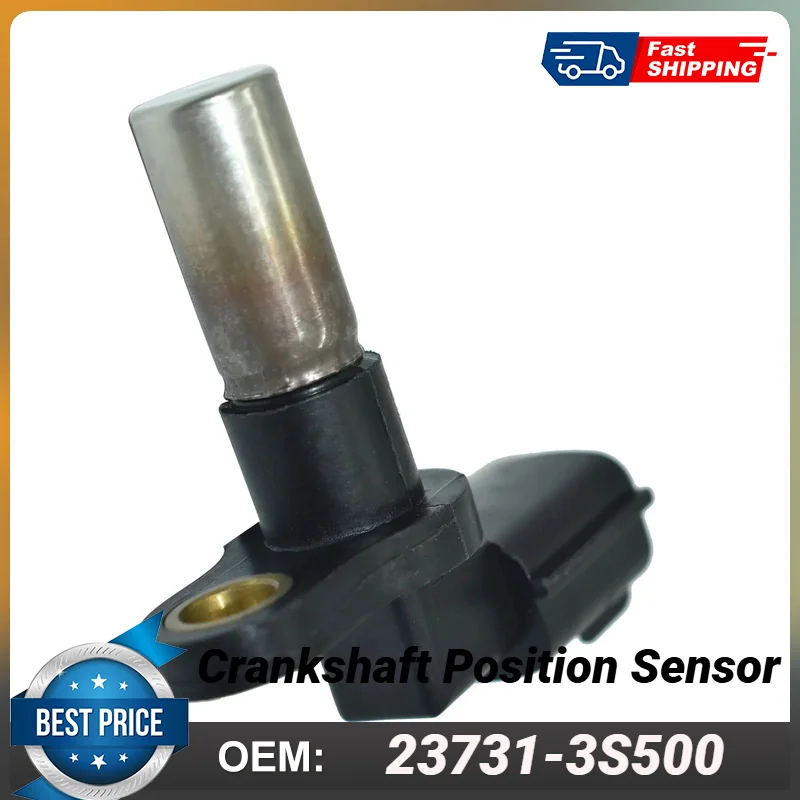 1 Uds 23731-3S500 Sensor de posición del cigüeñal Compatible con Nissan D21 Pickup Frontier NP300 Pickup URVAN Xterra