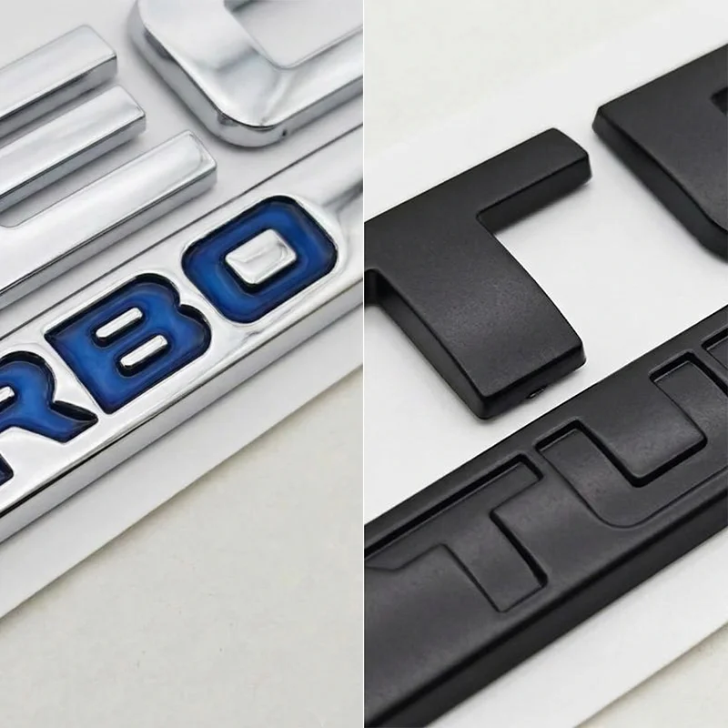 3D ABS Car Logo VTEC TURBO Emblem Badge Rear Trunk Sticker Auto Styling Accessories
