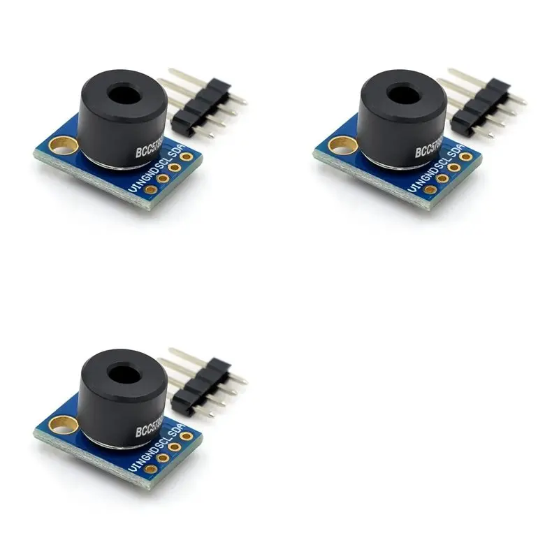【CYBER MONDAY】3X MLX90614ESF MLX90614 MLX90614-BCC Contactless Temperature Sensor Module Compatible